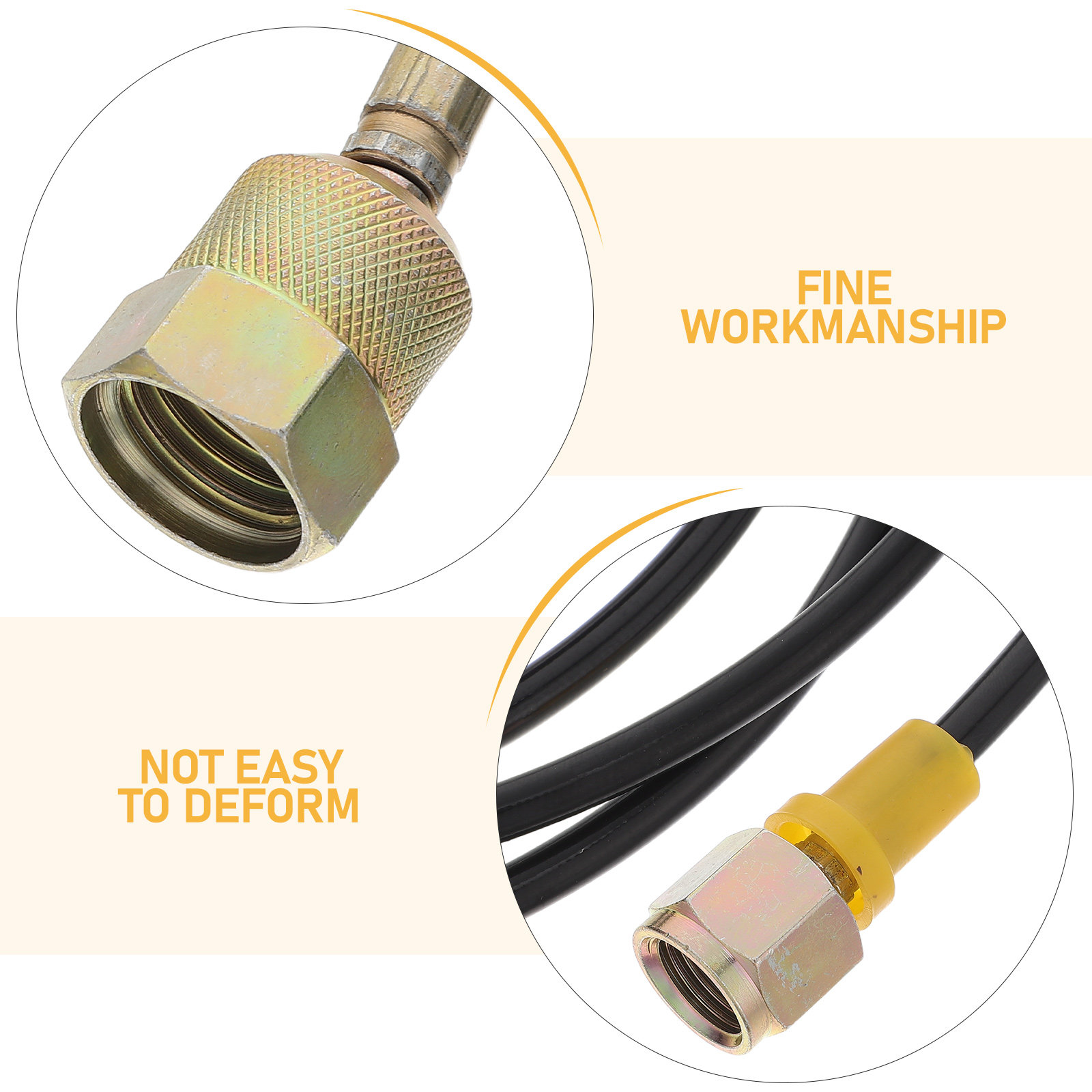 Hydraulic Pressure Gauge Hose  - đánh giá và giá Flexible Hose Braided