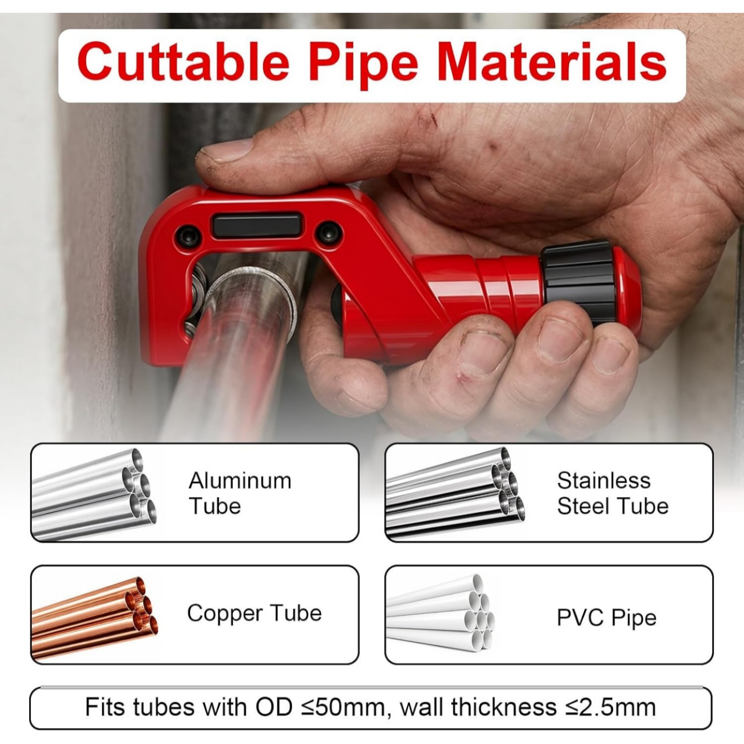 Heavy Duty 4PCS Pipe Tubing Cu - đánh giá và giá Pipe Cutter Ratchet