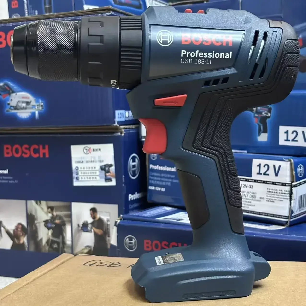Bosch GSB 183-LI 18V Brushless - đánh giá và giá Bosch Drill Gsb 18V